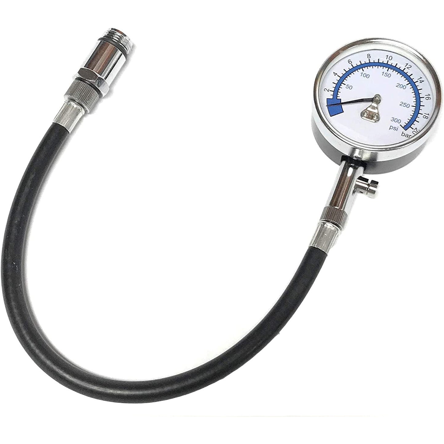 Kompressionsprüfer Kompressiontester Tester Pürfer 0-20 Bar für Benzin Motor