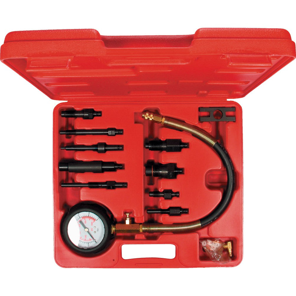 Motor Kompressionsprüfer Dieselmotoren Testgerät Adapter-Sortiment 0-70 Bar