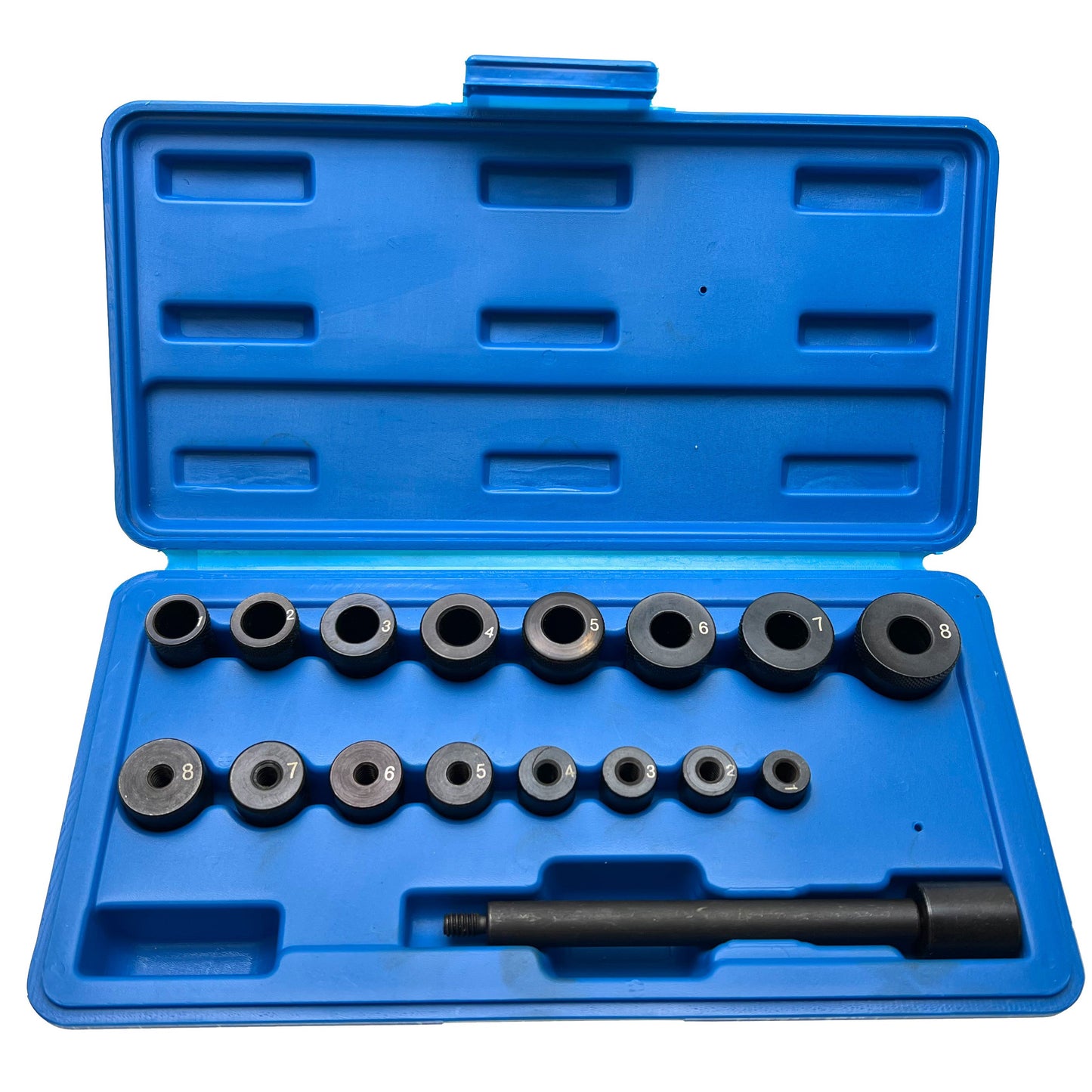 Kupplungszentrierwerkzeug Kupplung Zentriersatz Werkzeug Zentrierdorn 17-tlg