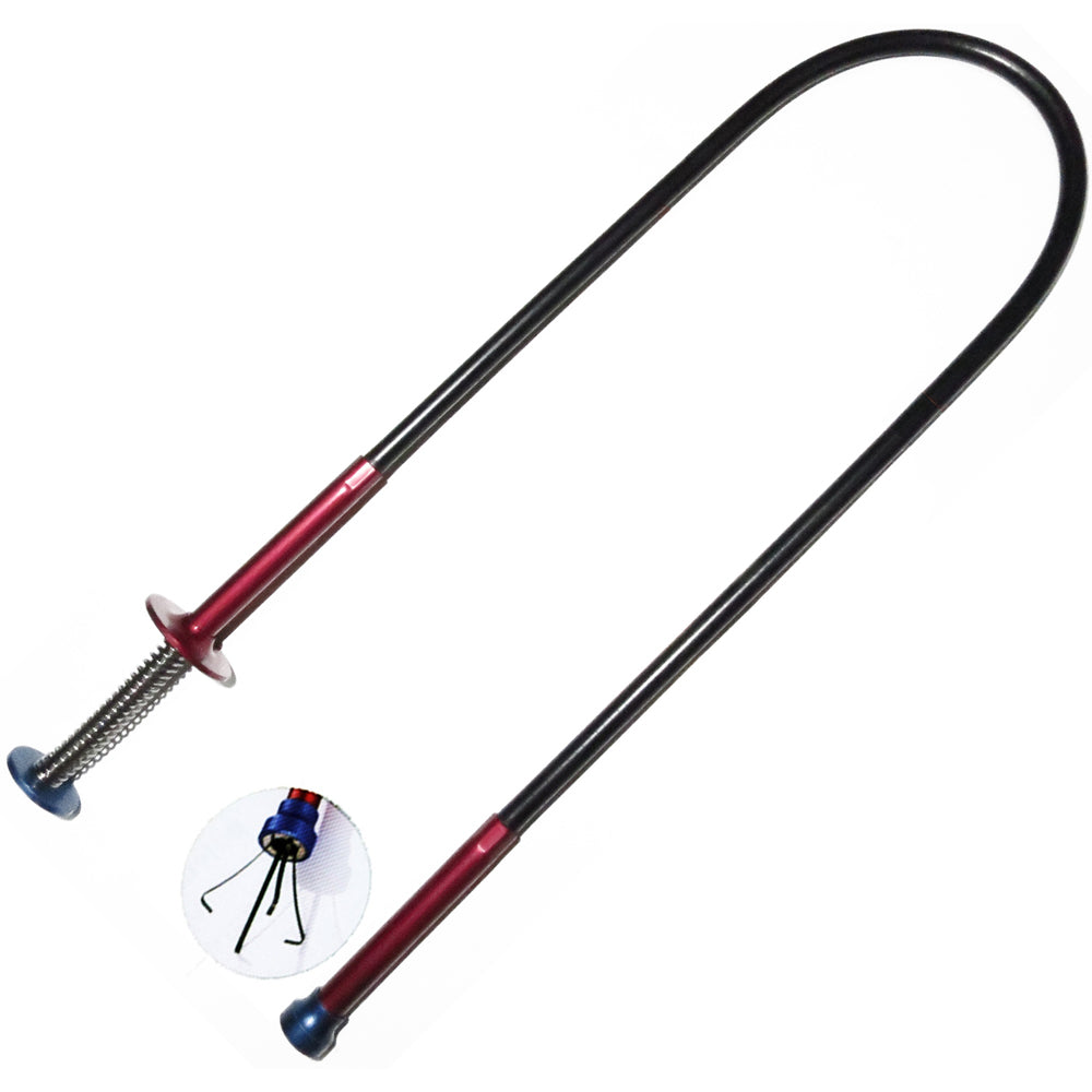 2 in 1 Stabile Flexibler Krallengreifer (Federdrucksystem) Magnetheber L 700 mm