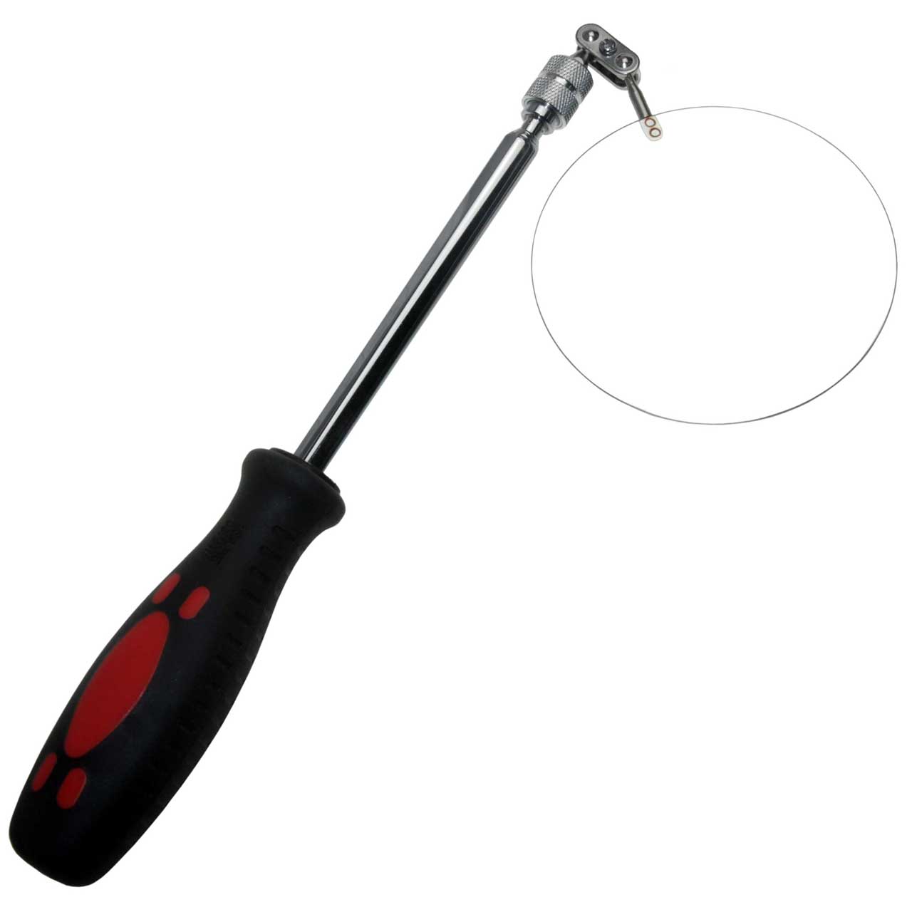 Teleskop Inspektionsspiegel EDELSTHAL Spiegel ø100 mm L118cm Überwachungsspiegel