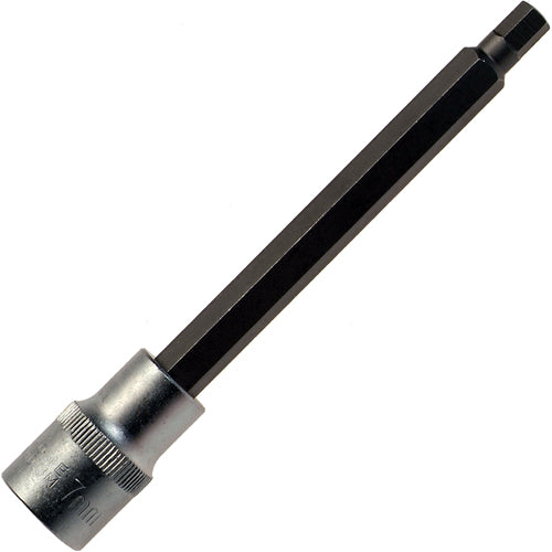 6 mm LANGE Innen-6-kant Steckschlüssel-Einsatz Nuss Bit-Einsätze 1/2" CV L140mm