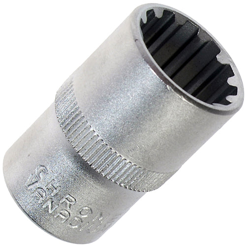 8 mm MULTI STECKSCHLÜSSELEINSATZ Stecknuss VIELZAHN (ZOLL INCH 5/16 TORX E10)