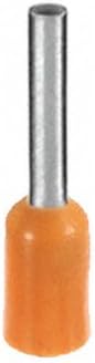 100 X Isolierte Aderendhülsen-Sortiment versch. Ausführungen 0,5-10,0mm² L8-12mm