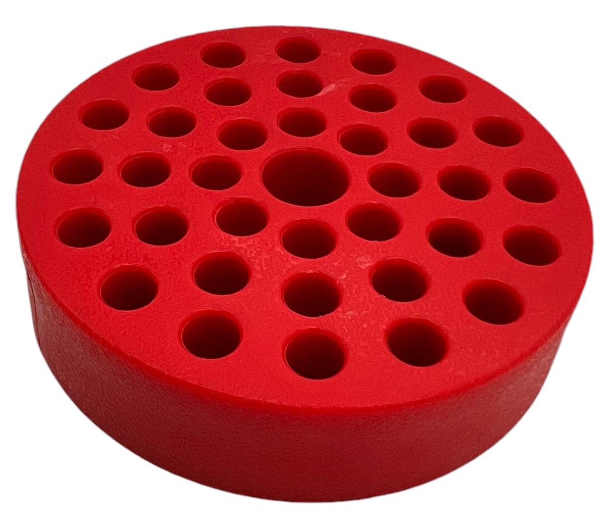 Runder Magnethalter für 1/4" Bits – Bit-Set Organizer für 36 Bits & 1 Adapter
