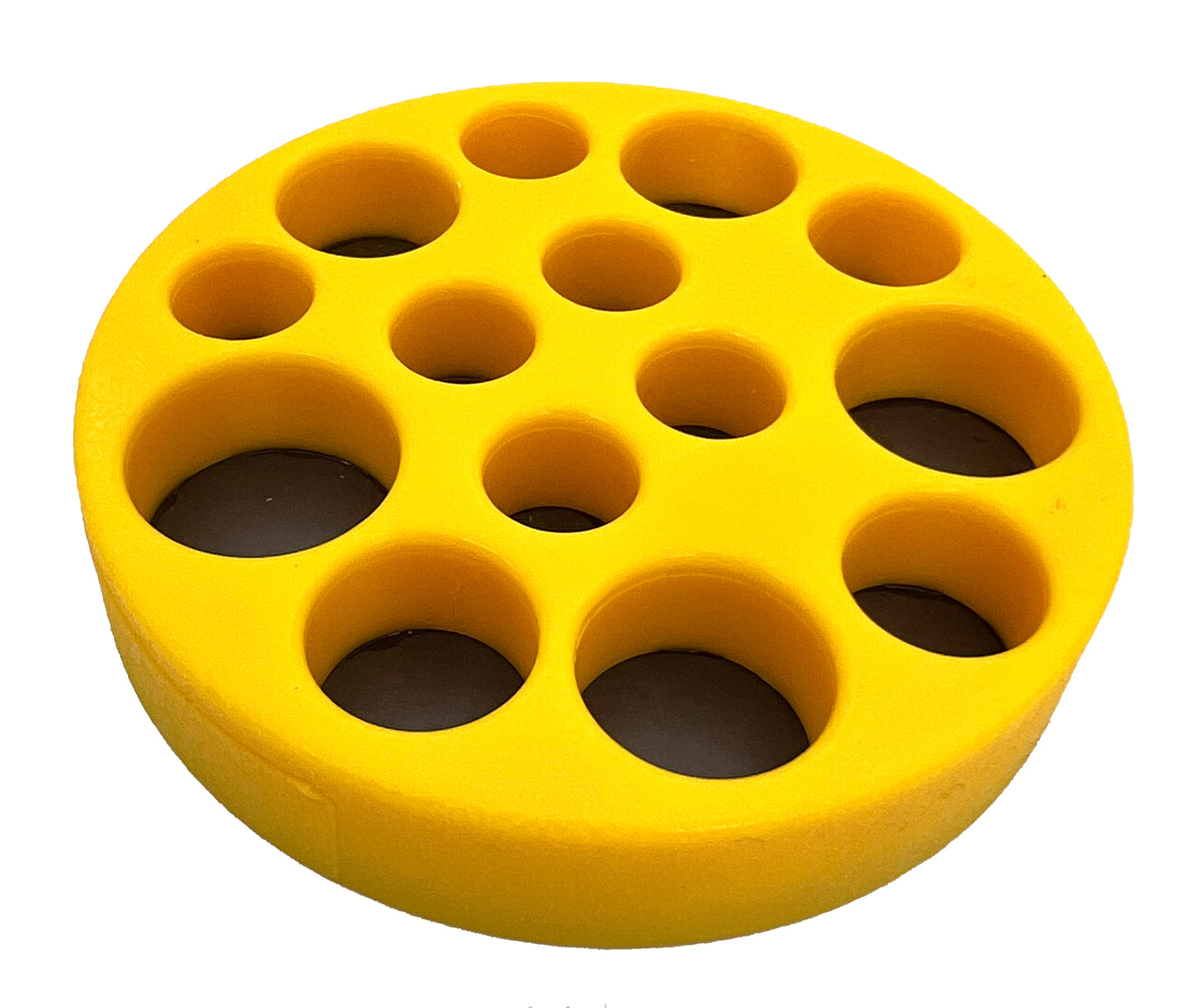 1/4" Runder Magnethalter für 14 Stecknüsse – Werkzeug-Organizer aus Kunststoff