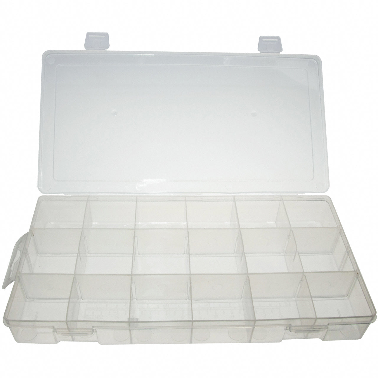 Universal leere Sortimentsbox / Sortimentskasten / Aufbewahrungsbox mit 18 Fach