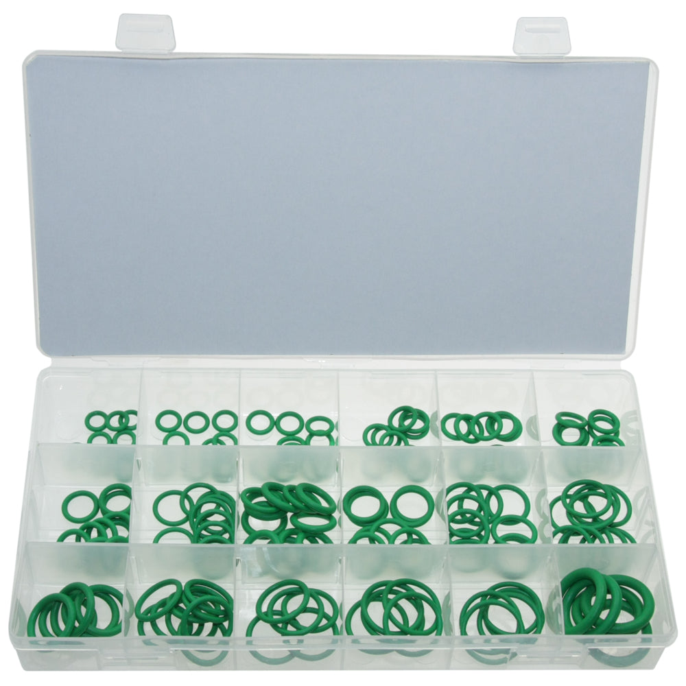 155 x HNBR O-Ring Satz Dichtring Dichtung GRÜN R134a Klimaleitungen Klimaanlage