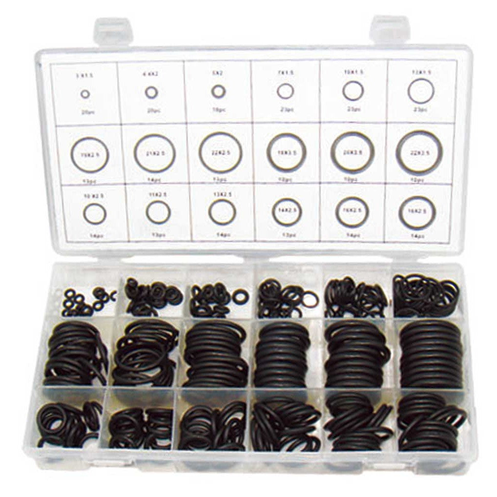 O-Ring Dichtring Set Dichtung Sortiment ø 3-18 mm Spezial Säurebeständig 279 tlg