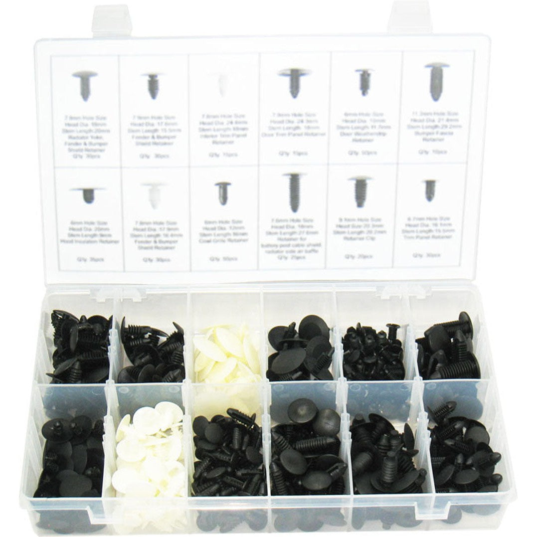 Universal Befestigungsclips für VW FORD Toyota GM Türverkleidungs Clips 340-tlg.