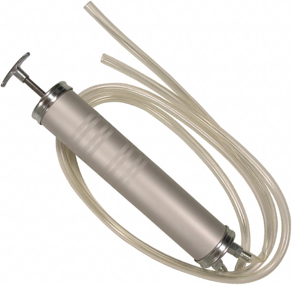 Umfüllpumpe Saugpumpe 500 cm³ zum Absaugen und Einfüllen Benzin Diesel Öl Wasser