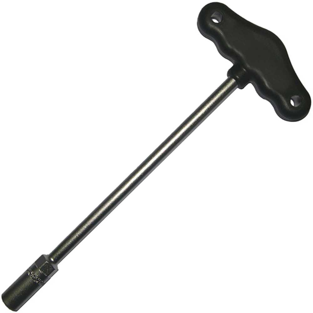 T-Griff Schraubendreher / Steckschlüssel Stecknuss Sechskant 6 mm - CV-Stahl