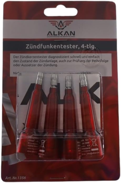 Alkan Zündkerzentester Verpackung