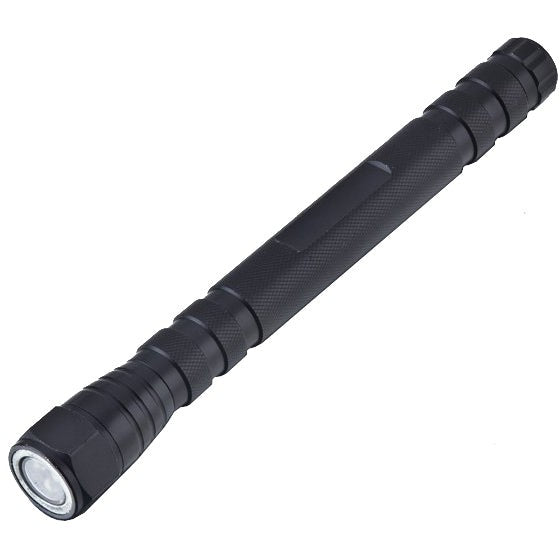 Magnetische Taschenlampe 3 LED auf Magnetbasis u Teleskop Magnetheber flexible E