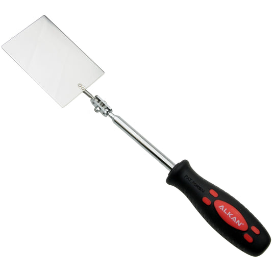 Teleskop Inspektionsspiegel EDELSTHAL Spiegel 90x58 mm L76cm Überwachungsspiegel