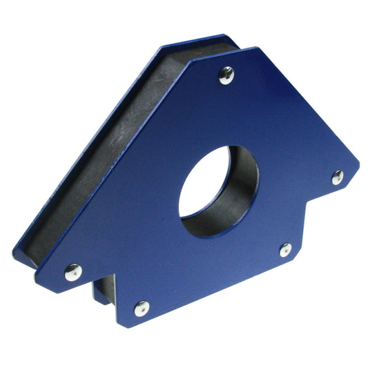 Schweisser Winkelmagnet MEDIUM 45 90 135° Haltekraft 34 kg Schweißhelfer - BLAU