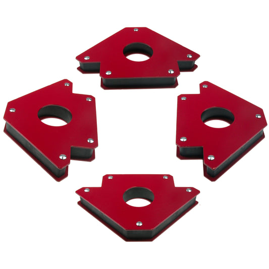 4 x Schweisser Winkelmagnet Magnetwinkel Schweißwinkel 45 90 135° Schweißhelfer
