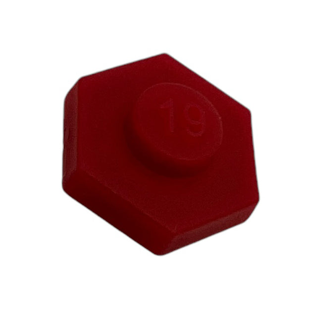 Kunststoff-Einsätze mit Magnet für 10 Steckschlüsseleinsätze, 10–19 mm (ROT)