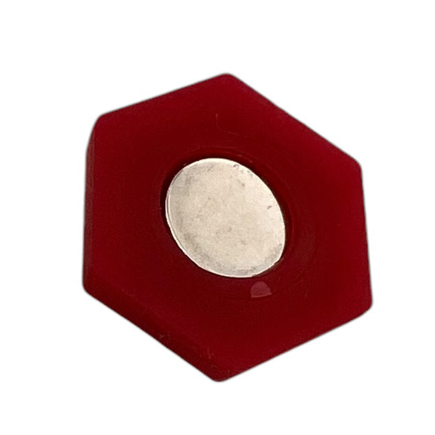 Kunststoff-Einsätze mit Magnet für 10 Steckschlüsseleinsätze, 10–19 mm (ROT)