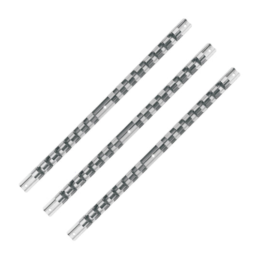 3 Aufsteckschiene Klemmleiste Nusshalter Aufsteckleiste f. Nüsse 1/4" 3/8" 1/2"