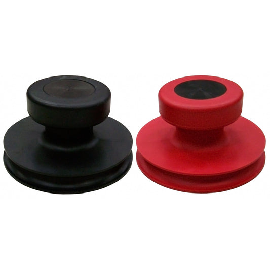 2 x Vollgummi Saugheber Glassauger Gummisauger für Spiegel Fliesen etc. Ø 85 mm