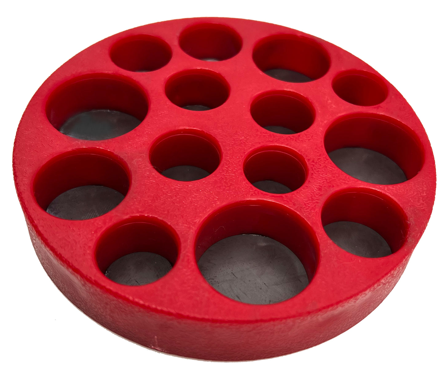 3/8" Runder Magnethalter für 14 Stecknüsse – Werkzeug-Organizer aus Kunststoff