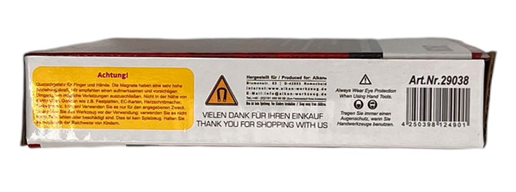 3/8" Runder Magnethalter für 14 Stecknüsse – Werkzeug-Organizer aus Kunststoff
