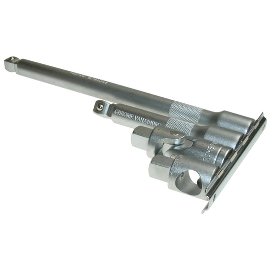 Kipp-Verlängerungen, Kardangelenk 1/2" u. Spezial Gleitgriff Adapter Satz 4-tlg.