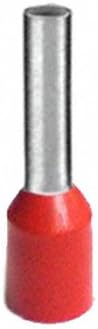 100 X Isolierte Aderendhülsen-Sortiment versch. Ausführungen 0,5-10,0mm² L8-12mm