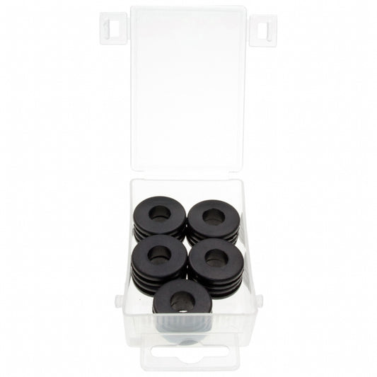 10 x Gummi Durchgangstüllen Gummitülle TYP offen für Karosserie 11,11 x 19,05 mm