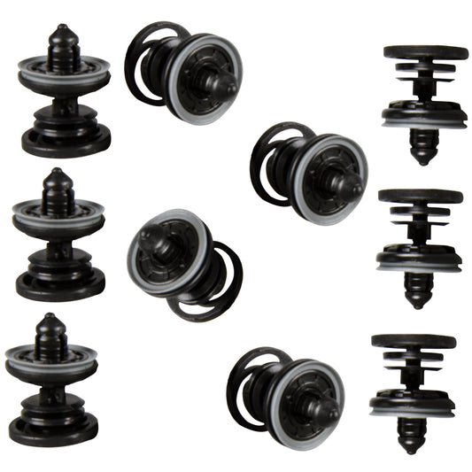 Befestigungsclips für VW AUDI OEM 7L6868243 Türverkleidungs Clips 10-tlg.