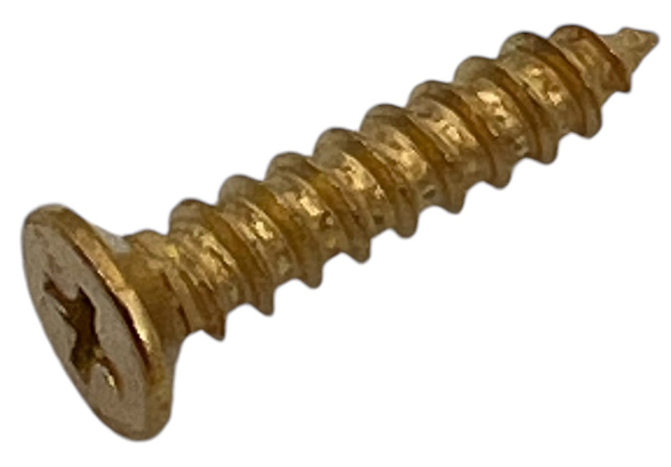Holzschrauben vermessingt, Senkkopf Kreuzschlitz, 500-tlg, Ø 4-8 mm, vielseitig