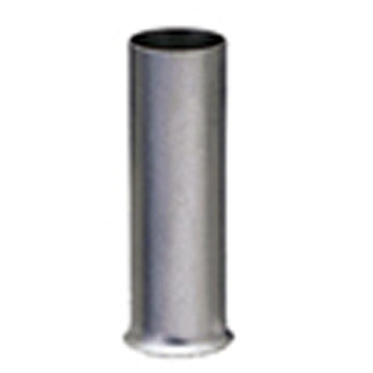100 x Aderendhülsen-Sortiment - unisoliert / blank - 0,5qmm / 0,5mm² Länge 6 mm