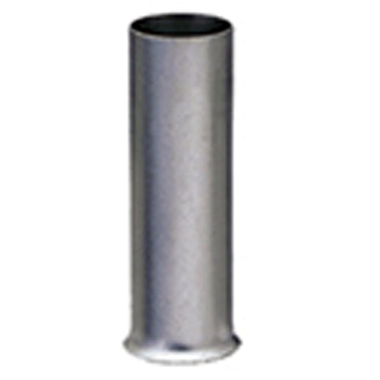 100 x Aderendhülsen-Sortiment - unisoliert / blank - 1,0qmm / 1,0mm² Länge 8mm