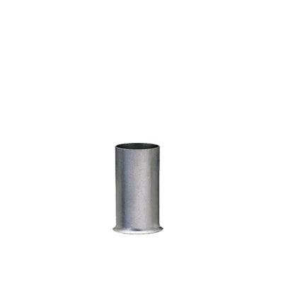 100 x Aderendhülsen-Sortiment - unisoliert / blank - 4,0qmm / 4,0mm² Länge 9mm