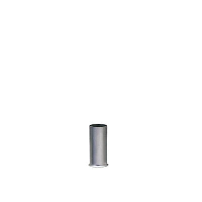 100 x Aderendhülsen-Sortiment - unisoliert / blank - 0,75qmm / 0,75mm² Länge 6mm