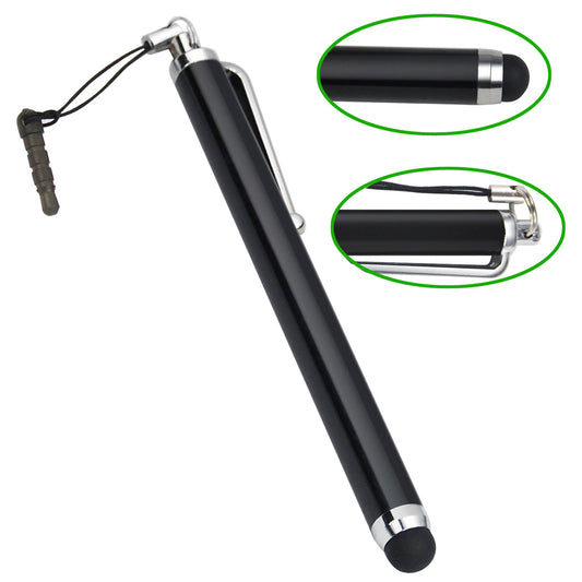 Stylus Stift mit Staubschutz für alle Touchscreen-Geräte iPhone, Galaxy Tab etc.