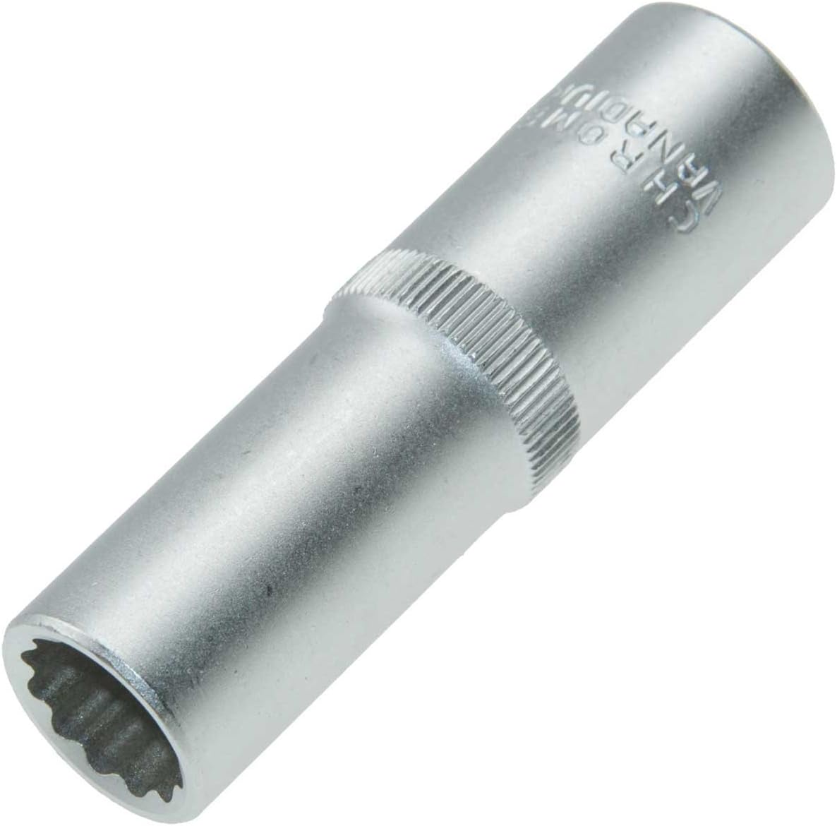 Lange Steckschlüssel-Einsatz Vielzahn 12-kant Nuss 8 bis 38 mm 3/8" & 1/2" Zoll