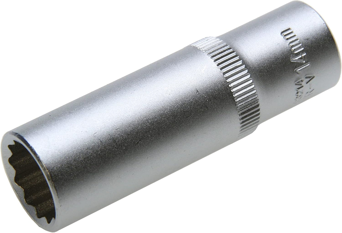 Lange Steckschlüssel-Einsatz Vielzahn 12-kant Nuss 8 bis 38 mm 3/8" & 1/2" Zoll