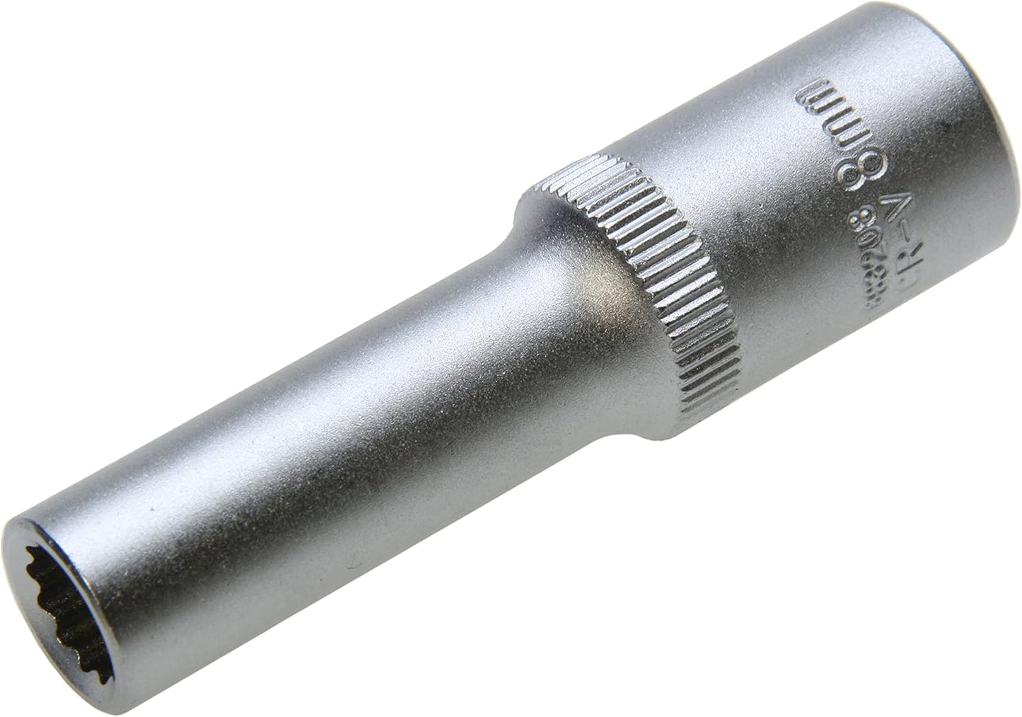 Lange Steckschlüssel-Einsatz Vielzahn 12-kant Nuss 8 bis 38 mm 3/8" & 1/2" Zoll