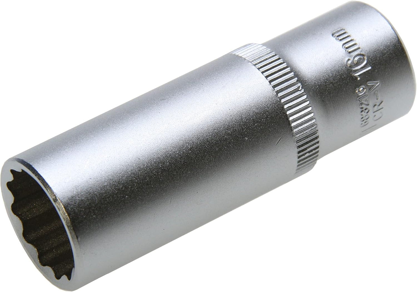 Lange Steckschlüssel-Einsatz Vielzahn 12-kant Nuss 8 bis 38 mm 3/8" & 1/2" Zoll