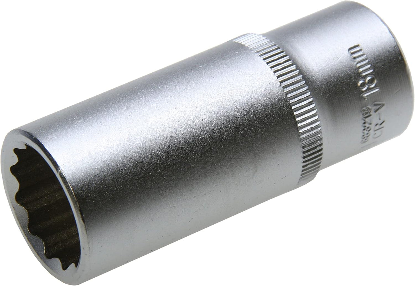 Lange Steckschlüssel-Einsatz Vielzahn 12-kant Nuss 8 bis 38 mm 3/8" & 1/2" Zoll