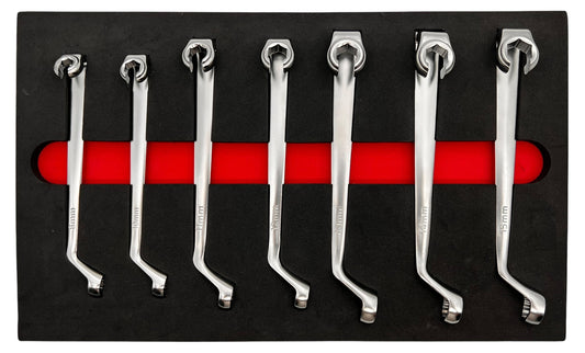 Bremsleitungsschlüssel Satz 8–15 mm | flexible Gelenkschlüssel CrV Ringschlüssel