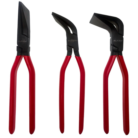 Abkantzangen Set 3-tlg 0° 45° 90° - Präzises Falzen ohne Maschine