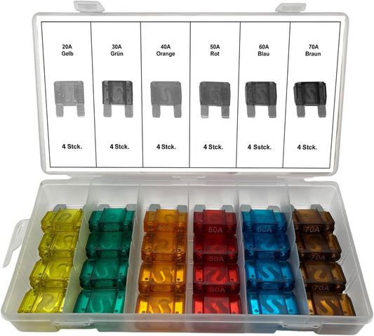Flachsicherungen Box Alkan