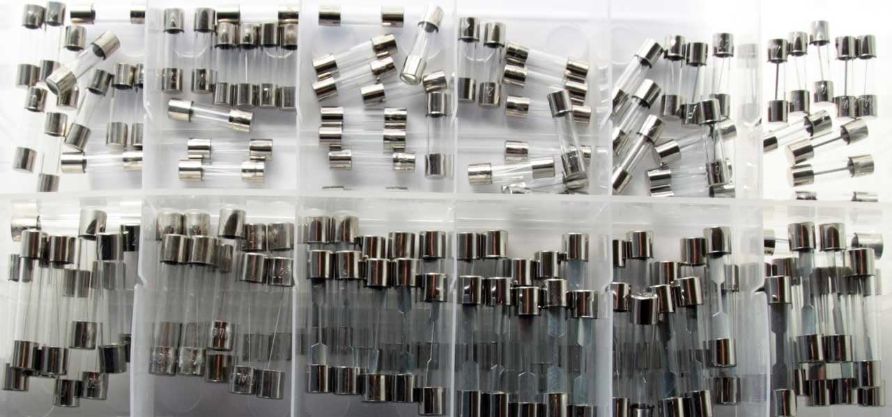 Glassicherungen Sortiment Alkan