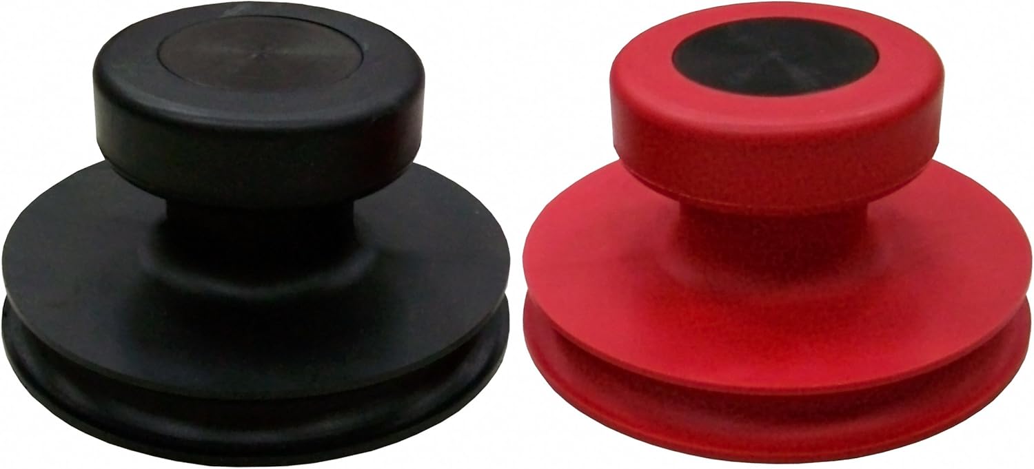 Gummisaugheber_Alkan_Rot u. Schwarz