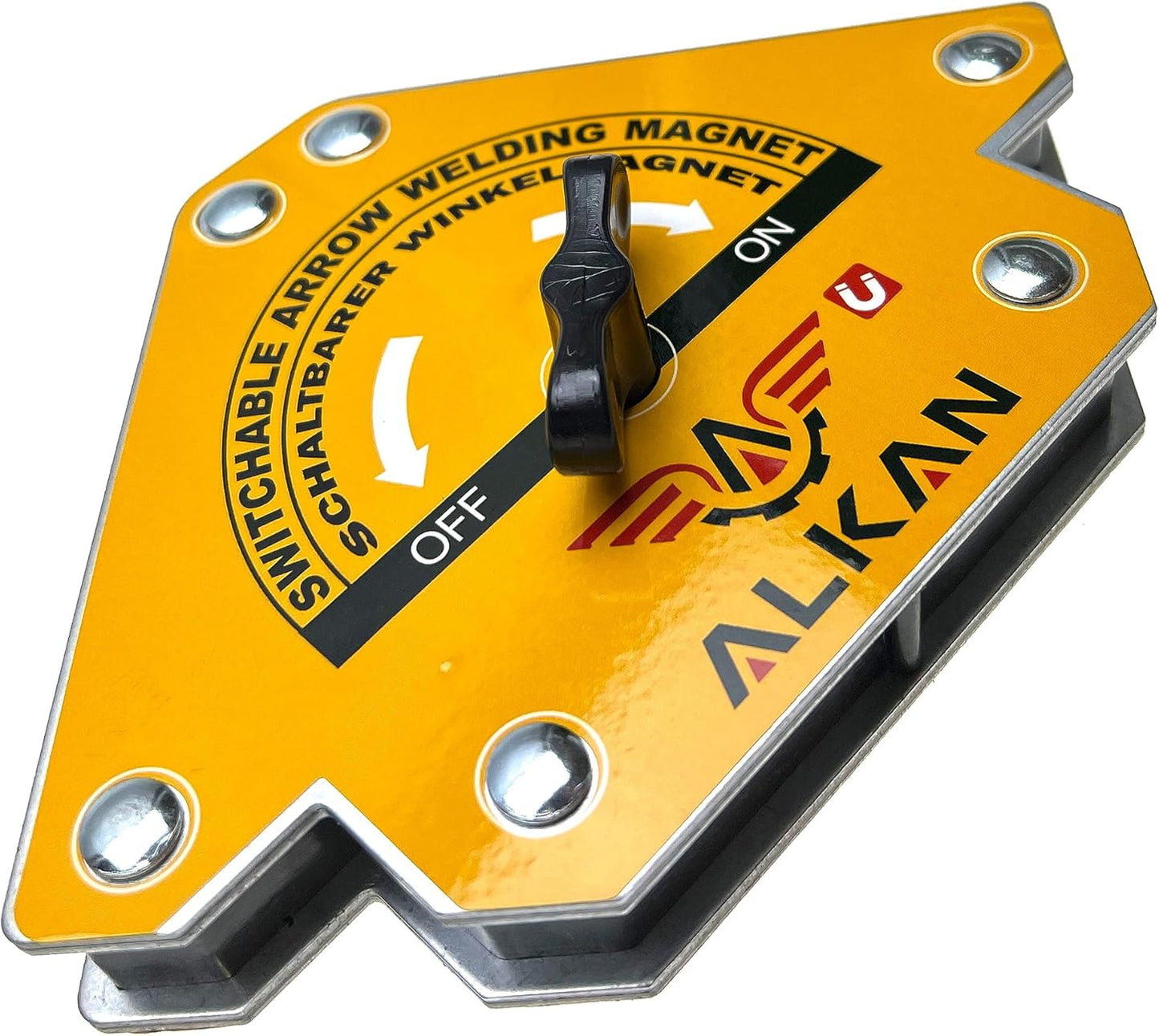 Alkan Schaltbarer Schweisser Winkelmagnet 45 90 135 Grad Schweißhilfe Magnetwinkel